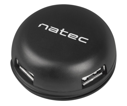 Hub USB NATEC HUB USB 2.0 BUMBLEBEE 4-PORTY CZARNY NHU-1330
